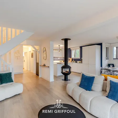 Canet - Jacuzzi - Fireplace - Sauna Ev 10p 别墅 *